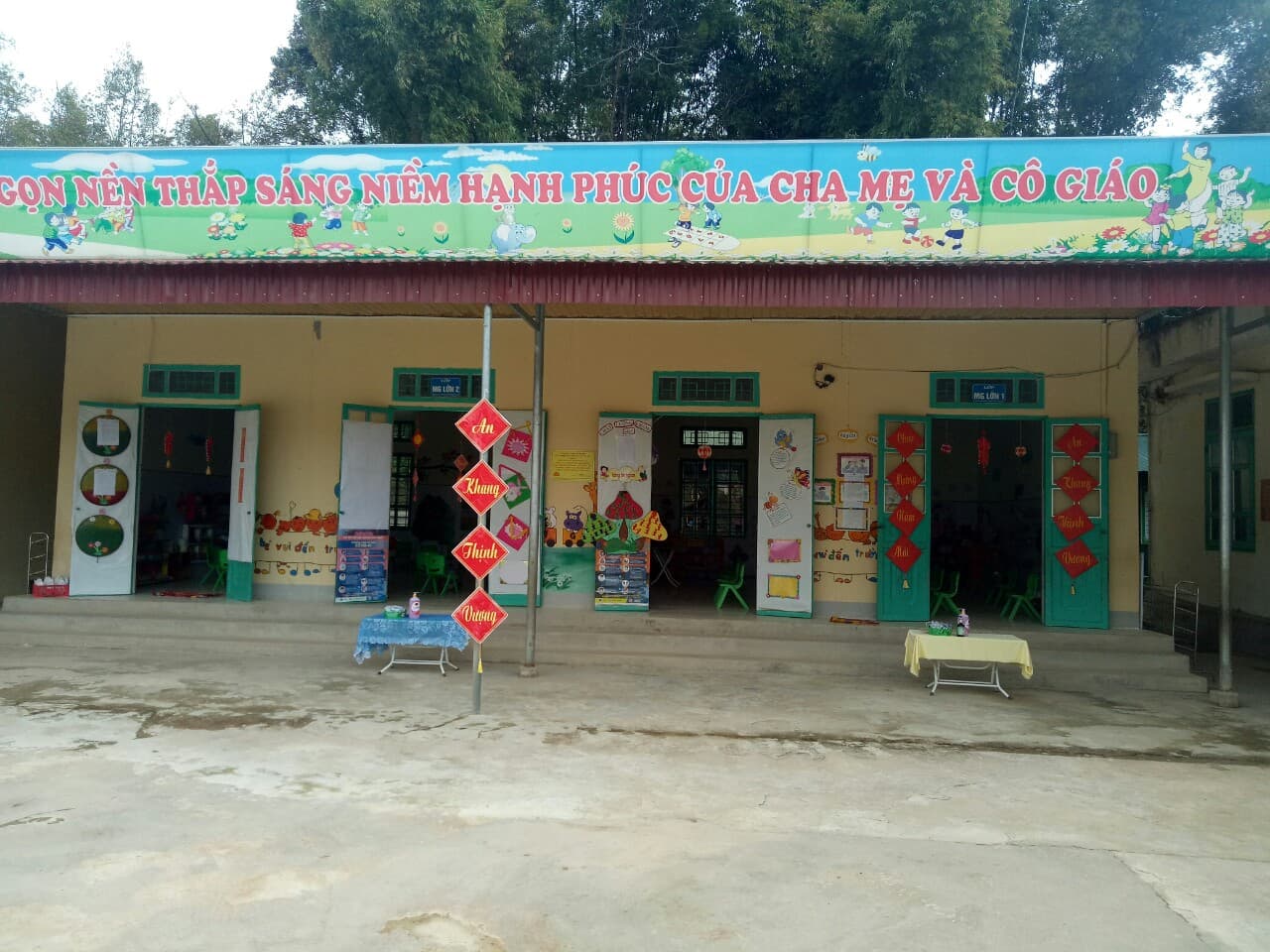 ảnh trường lớp sạch sẽ